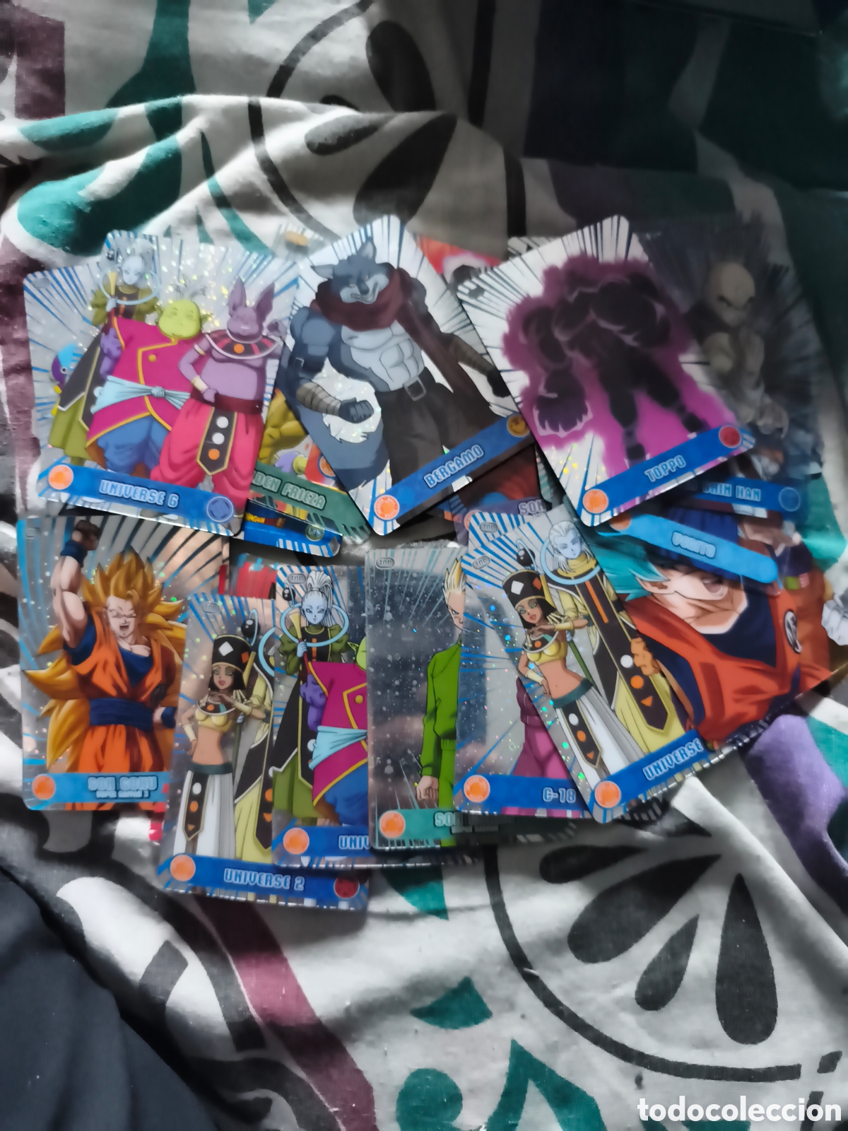 Coleccionismo Cromos antiguos: 25 LAMINCARDS DRAGON BALL PANINI