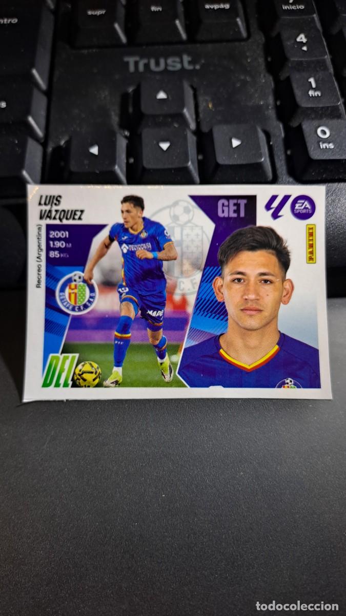 Coleccionismo Cromos antiguos: CROMO LUIS VAZQUEZ 18 MERCADO DE INVIERNO 18 GETAFE LIGA 2025 2026 25 26 ESTE PANINI NUNCA PEGADO