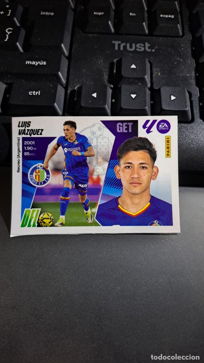 Coleccionismo Cromos antiguos: CROMO LUIS VAZQUEZ 18 MERCADO DE INVIERNO 18 GETAFE LIGA 2025 2026 25 26 ESTE PANINI NUNCA PEGADO