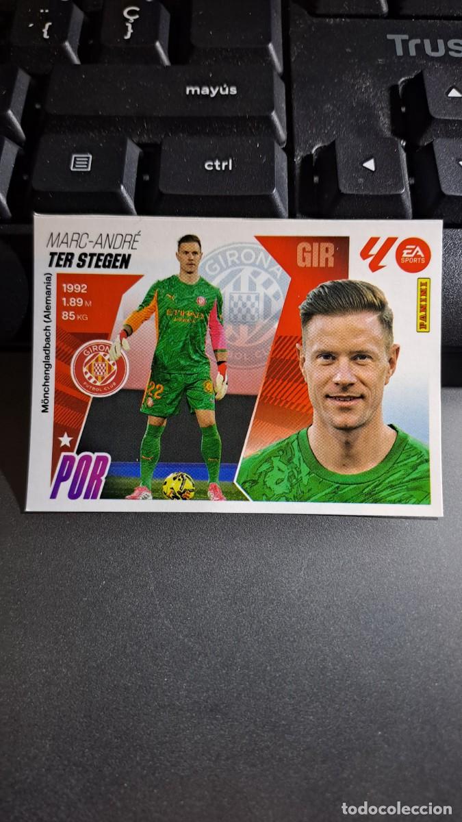 Coleccionismo Cromos antiguos: CROMO TER STEGEN 19 MERCADO DE INVIERNO 19 GIRONA LIGA 2025 2026 25 26 ESTE PANINI NUNCA PEGADO