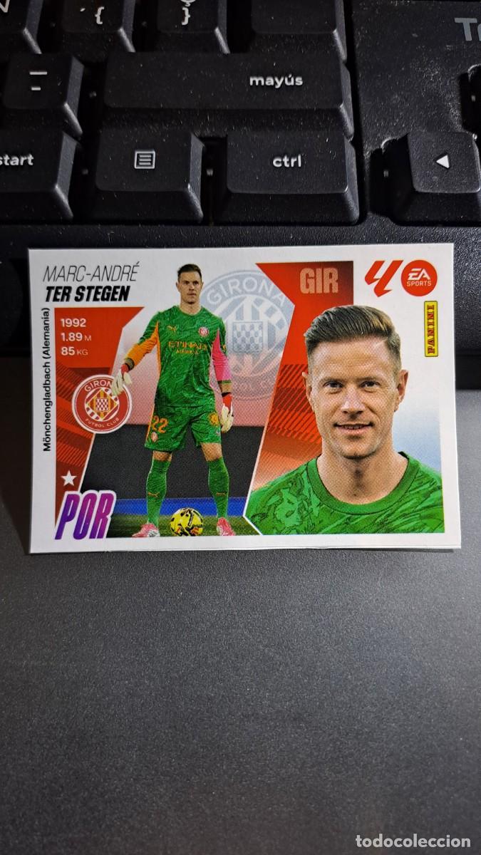 Coleccionismo Cromos antiguos: CROMO TER STEGEN 19 MERCADO DE INVIERNO 19 GIRONA LIGA 2025 2026 25 26 ESTE PANINI NUNCA PEGADO