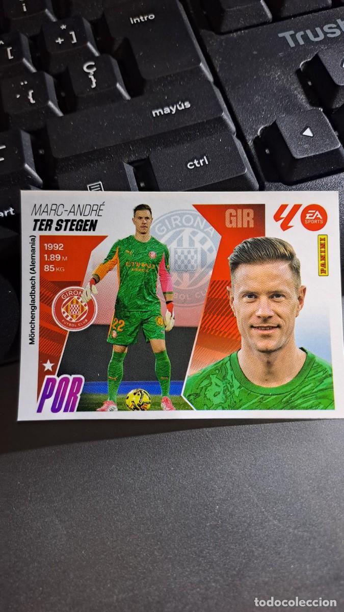 Coleccionismo Cromos antiguos: CROMO TER STEGEN 19 MERCADO DE INVIERNO 19 GIRONA LIGA 2025 2026 25 26 ESTE PANINI NUNCA PEGADO