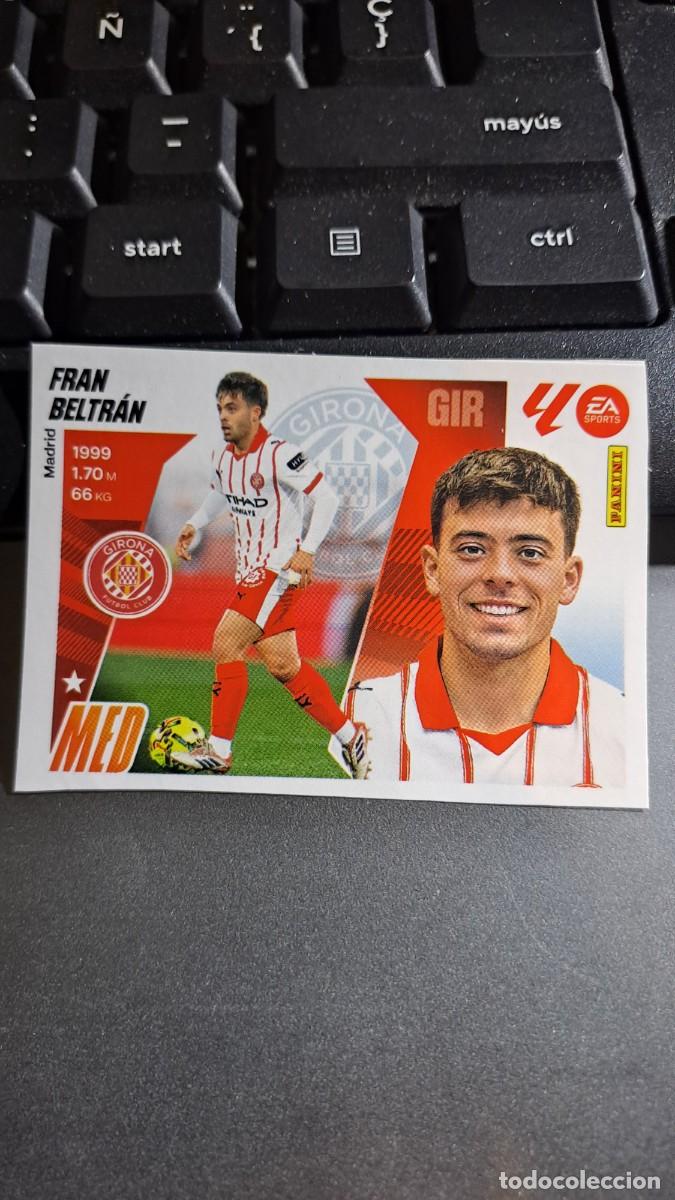 Coleccionismo Cromos antiguos: CROMO FRAN BELTRAN 20 MERCADO DE INVIERNO 20 GIRONA LIGA 2025 2026 25 26 ESTE PANINI NUNCA PEGADO
