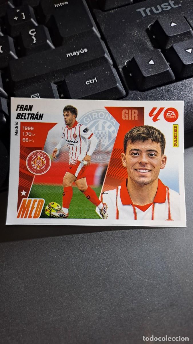 Coleccionismo Cromos antiguos: CROMO FRAN BELTRAN 20 MERCADO DE INVIERNO 20 GIRONA LIGA 2025 2026 25 26 ESTE PANINI NUNCA PEGADO