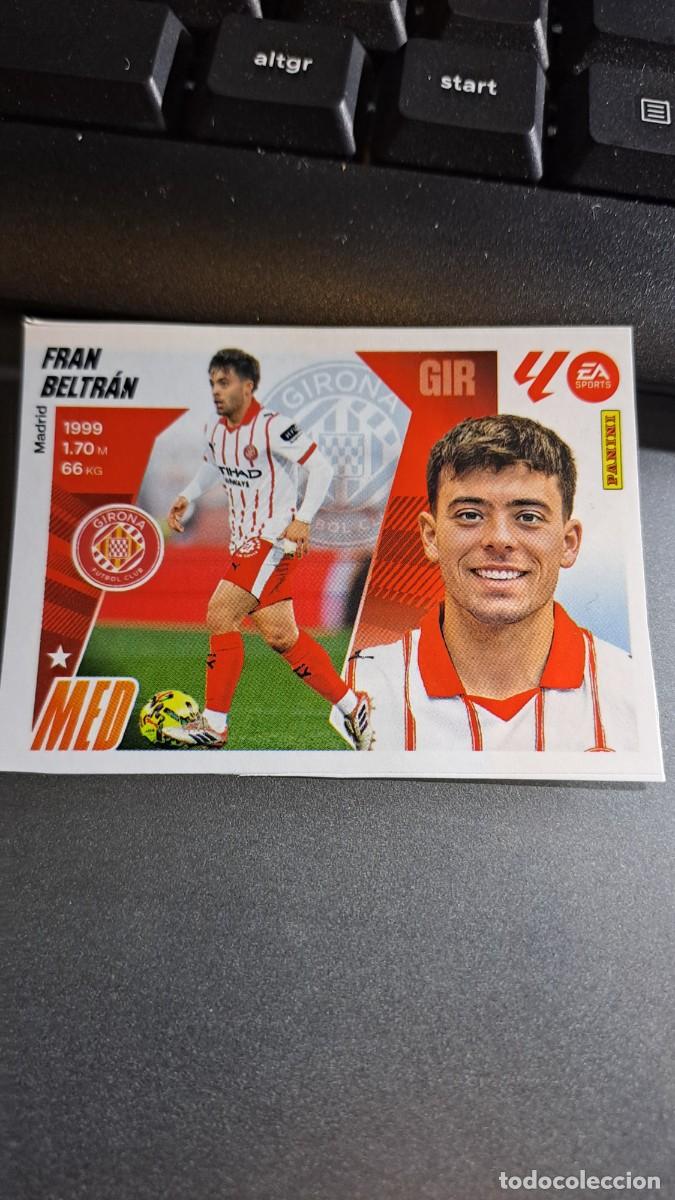 Coleccionismo Cromos antiguos: CROMO FRAN BELTRAN 20 MERCADO DE INVIERNO 20 GIRONA LIGA 2025 2026 25 26 ESTE PANINI NUNCA PEGADO