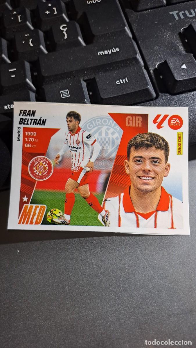 Coleccionismo Cromos antiguos: CROMO FRAN BELTRAN 20 MERCADO DE INVIERNO 20 GIRONA LIGA 2025 2026 25 26 ESTE PANINI NUNCA PEGADO