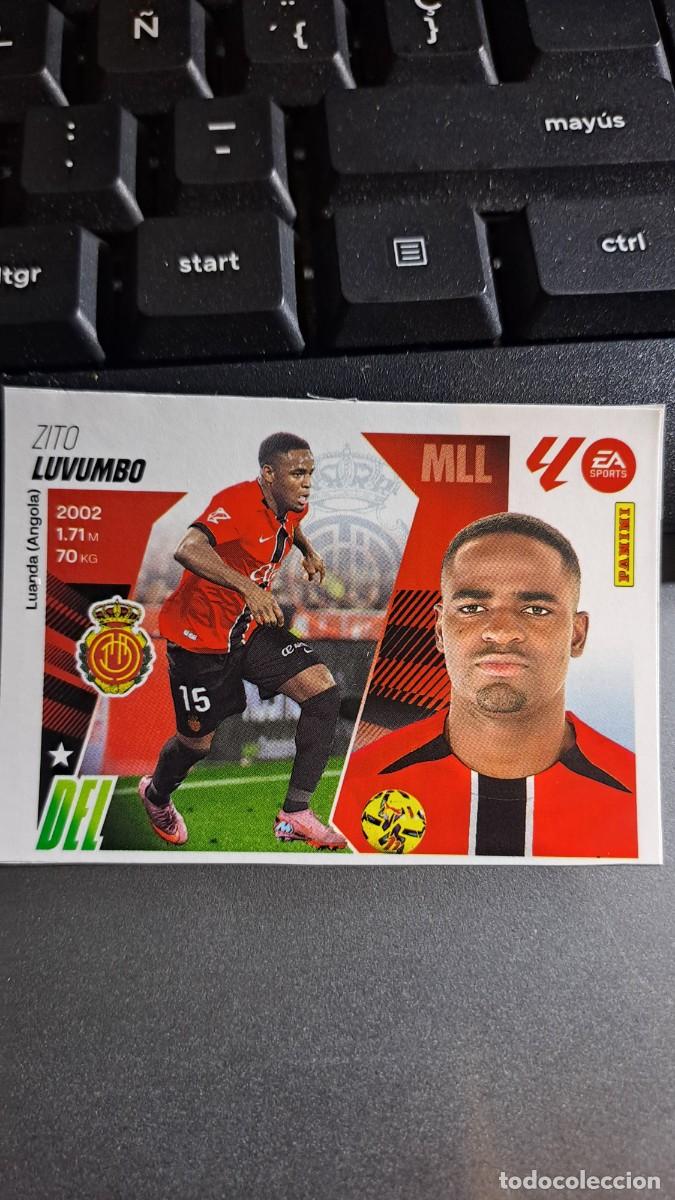 Coleccionismo Cromos antiguos: CROMO LUVUMBO 23 MERCADO DE INVIERNO 23 MALLORCA LIGA 2025 2026 25 26 ESTE PANINI NUNCA PEGADO