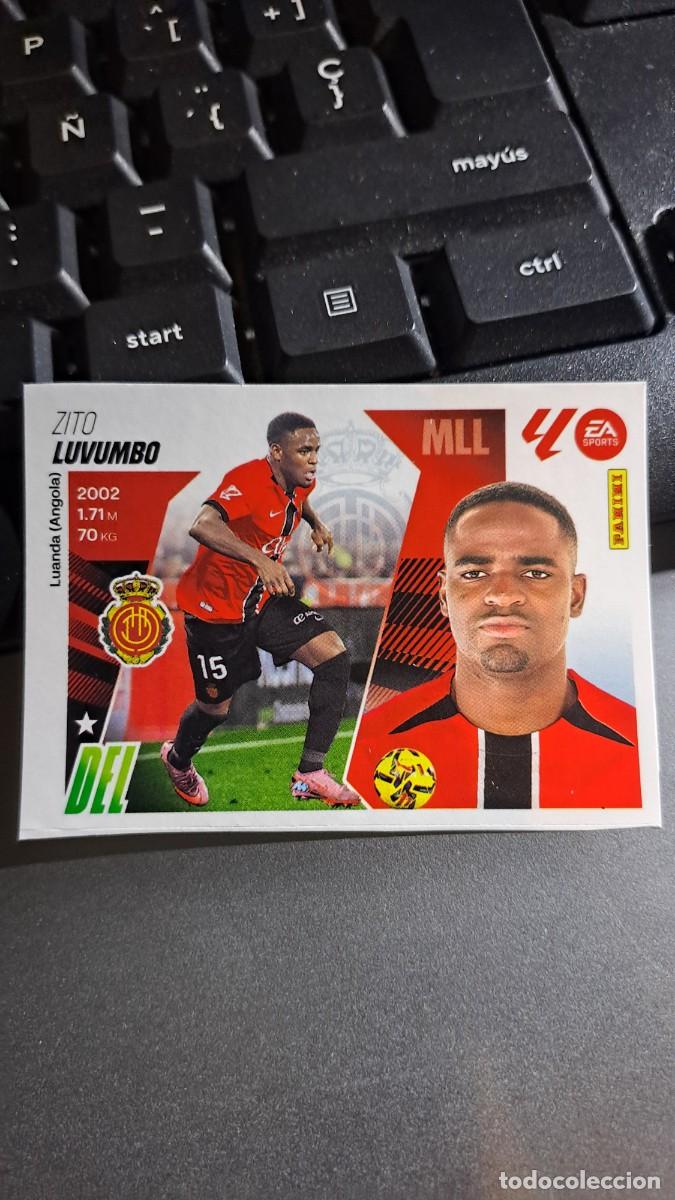 Coleccionismo Cromos antiguos: CROMO LUVUMBO 23 MERCADO DE INVIERNO 23 MALLORCA LIGA 2025 2026 25 26 ESTE PANINI NUNCA PEGADO