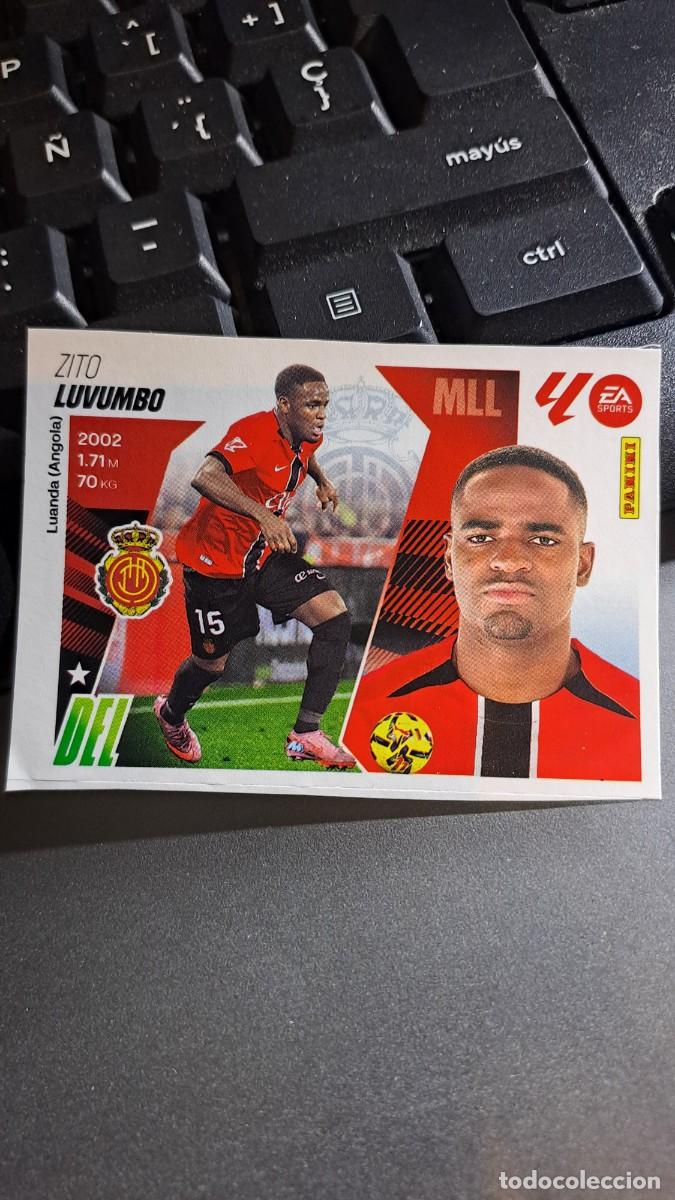 Coleccionismo Cromos antiguos: CROMO LUVUMBO 23 MERCADO DE INVIERNO 23 MALLORCA LIGA 2025 2026 25 26 ESTE PANINI NUNCA PEGADO