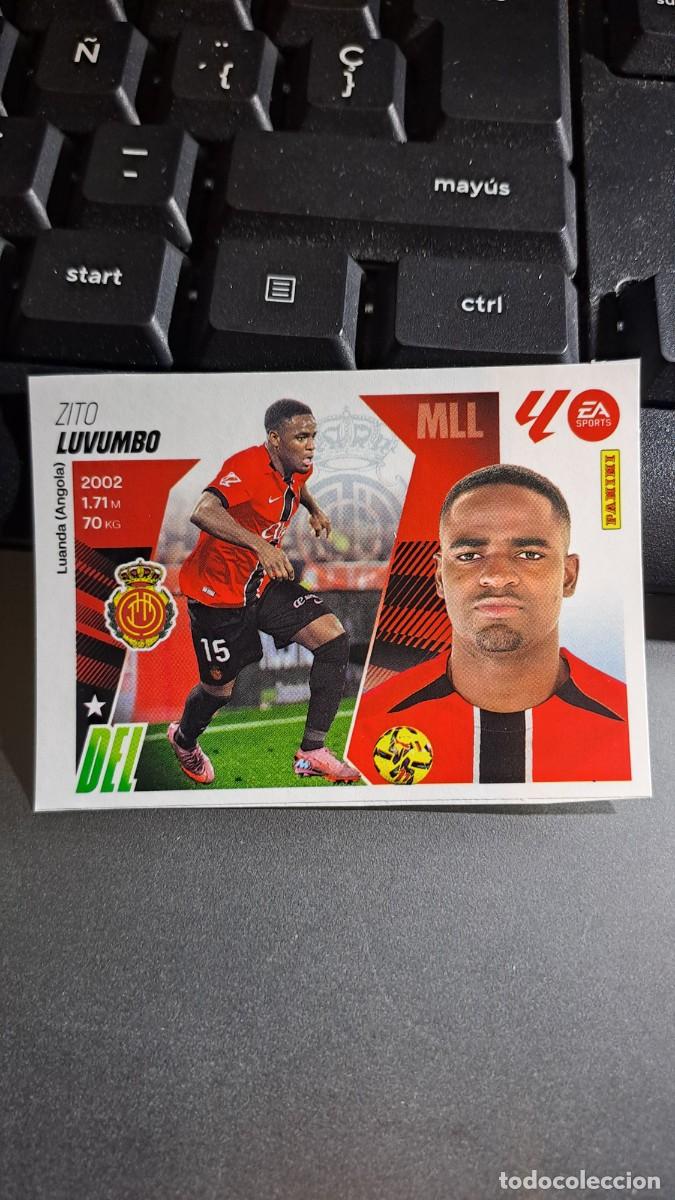 Coleccionismo Cromos antiguos: CROMO LUVUMBO 23 MERCADO DE INVIERNO 23 MALLORCA LIGA 2025 2026 25 26 ESTE PANINI NUNCA PEGADO
