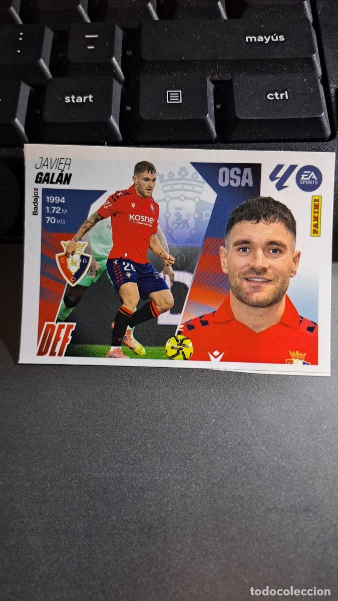 Coleccionismo Cromos antiguos: CROMO GALAN 24 MERCADO DE INVIERNO 24 OSASUNA LIGA 2025 2026 25 26 ESTE PANINI NUNCA PEGADO