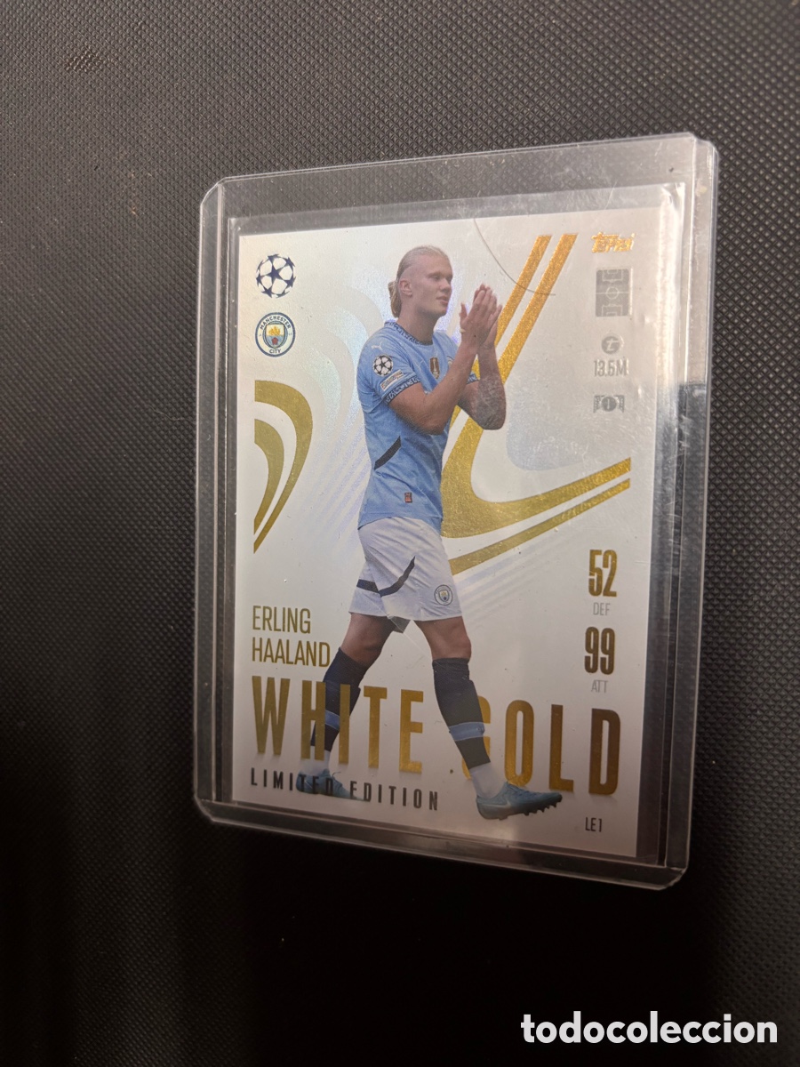 Coleccionismo Cromos antiguos: Haaland White Gold LE1 &ndash; 5,50 &euro;