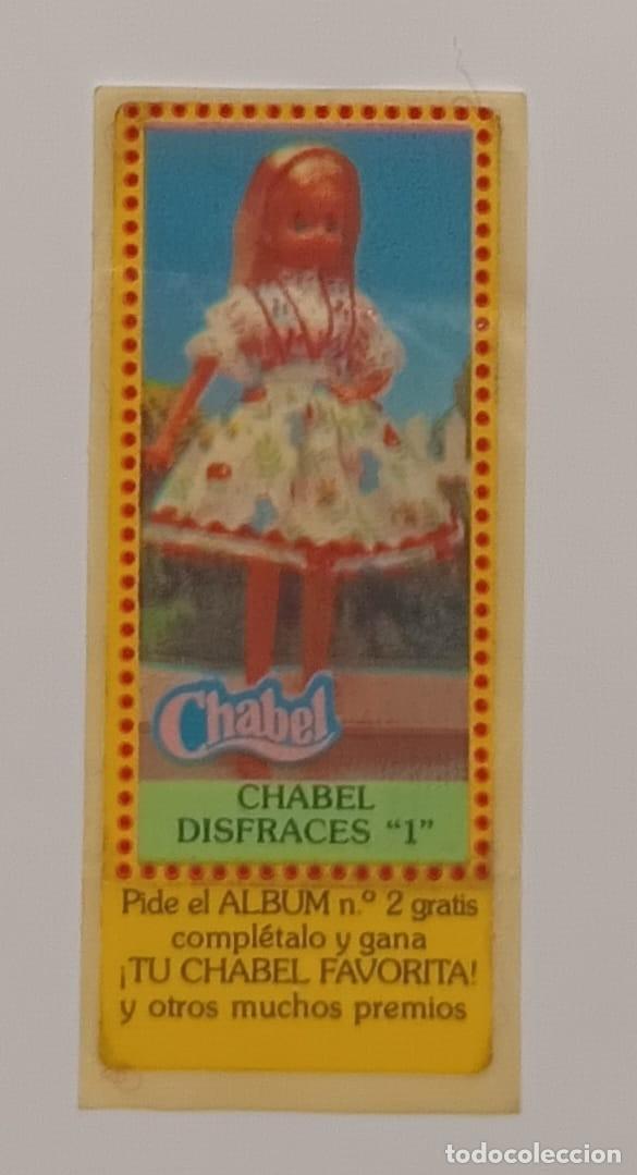 Coleccionismo Cromos antiguos: CROMO SERIE MU&Ntilde;ECA CHABEL PROMOCION CHICLES NO PHOSKITOS CROPAN NO BIMBO NO PANRICO MATUTANO