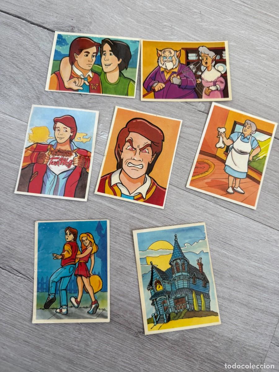Coleccionismo Cromos antiguos: 7 cromos Teen Wolf de Panrico
