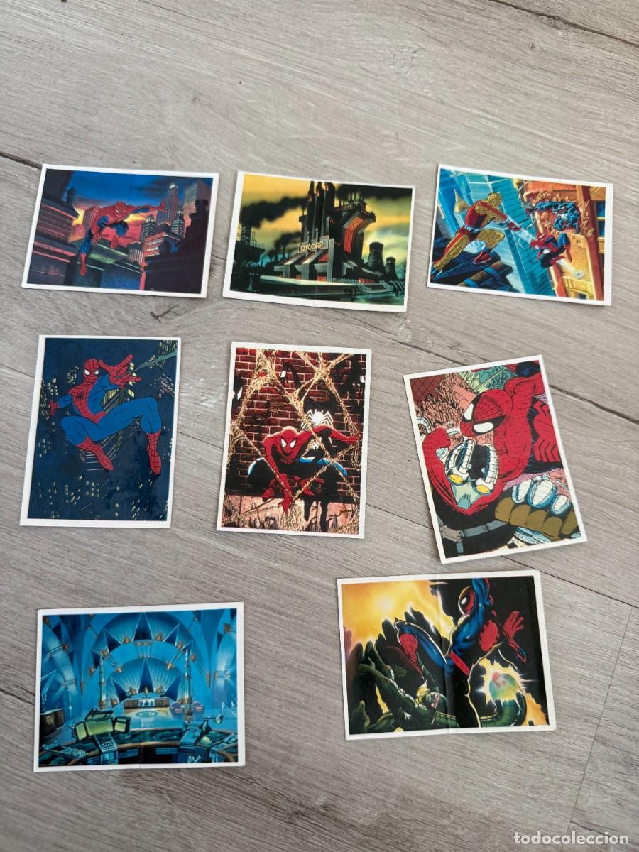 Coleccionismo Cromos antiguos: 8 cromos Spider-Man Spiderman de Panrico