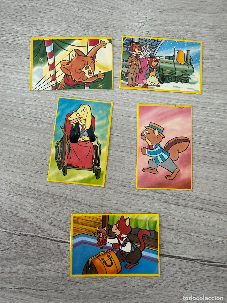 Coleccionismo Cromos antiguos: 5 cromos La vuelta al mundo en 80 d&iacute;as - 6, 10, 13, 14, 20 - Bimbo
