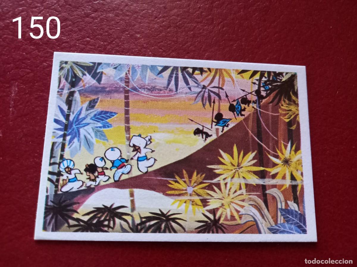 Collectionnisme Cartes &agrave; collectionner anciennes: Cromo n.150 mis cuentos 2 - SIMBAB EL MARINO - Ruiz Romero 1973 - sin pegar