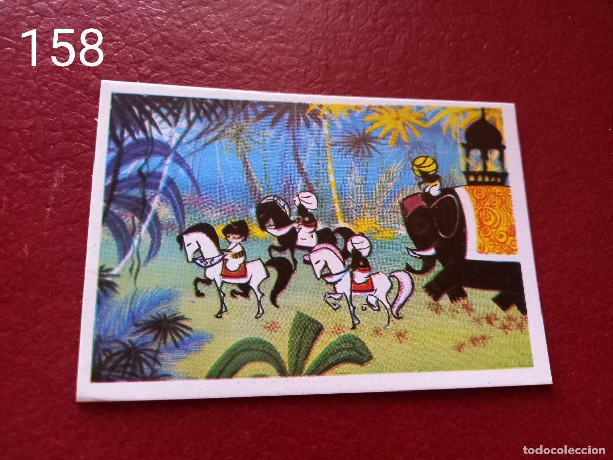 Colecionismo Cromos antigos: Cromo n.158 mis cuentos 2 - SIMBAB EL MARINO - Ruiz Romero 1973 - sin pegar