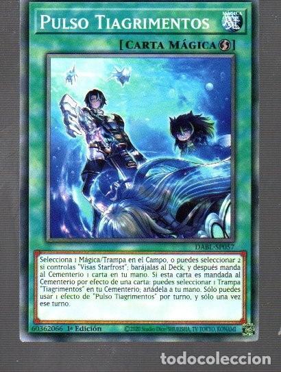 Coleccionismo Cromos antiguos: CROMO KONAMI YU-GI-OH PULSO TIAGRIMENTOS EP057 DEL A&Ntilde;O 2020