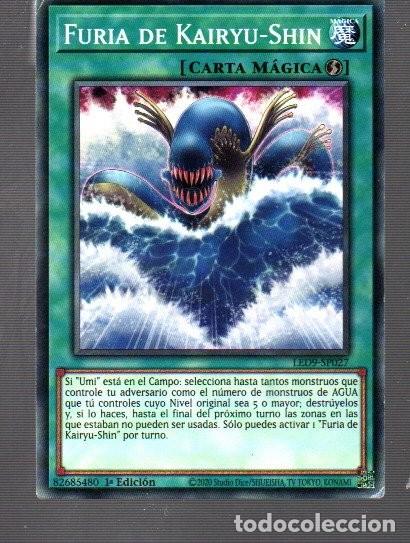 Coleccionismo Cromos antiguos: CROMO KONAMI YU-GI-OH FURIA DE KAIRYU -SHIN EP027 DEL A&Ntilde;O 2020