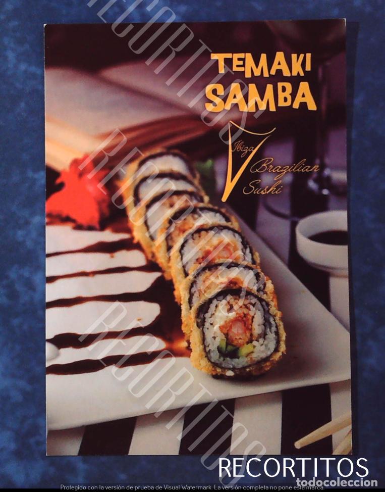Coleccionismo Cromos antiguos: POSTAL IBIZA PORTOMANY TEMAKI SUSHI