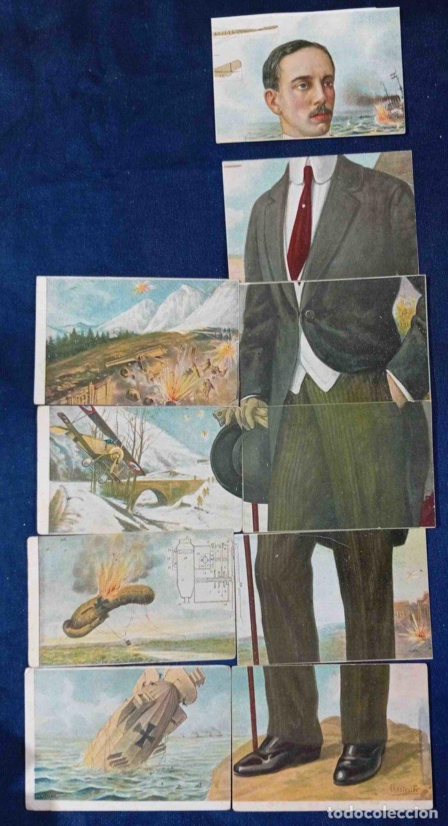 Coleccionismo Cromos antiguos: LOTE CROMOS SUELTOS 3,00&euro;. 1&ordf; PRIMERA GUERRA MUNDIAL. AEROPLANOS. CHOCOLATES JAIME BOIX.