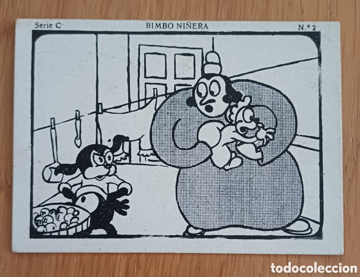 Coleccionismo Cromos antiguos: Cromo n&deg; 2 BIMBO NI&Ntilde;ERA, chocolates Juncosa