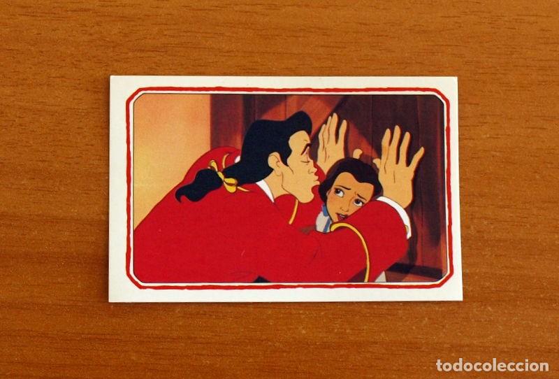 Collectable Antique Stickers: La Bella y la Bestia - N&ordm; 57 - Editorial Panini A&ntilde;o 1992 - Cromo Adhesivo Nunca Pegado