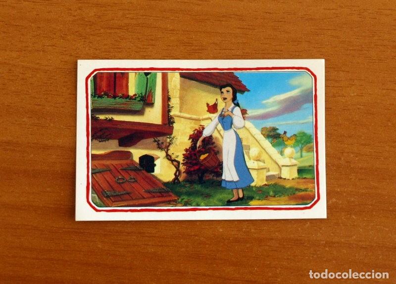 Collectable Antique Stickers: La Bella y la Bestia - N&ordm; 59 - Editorial Panini A&ntilde;o 1992 - Cromo Adhesivo Nunca Pegado