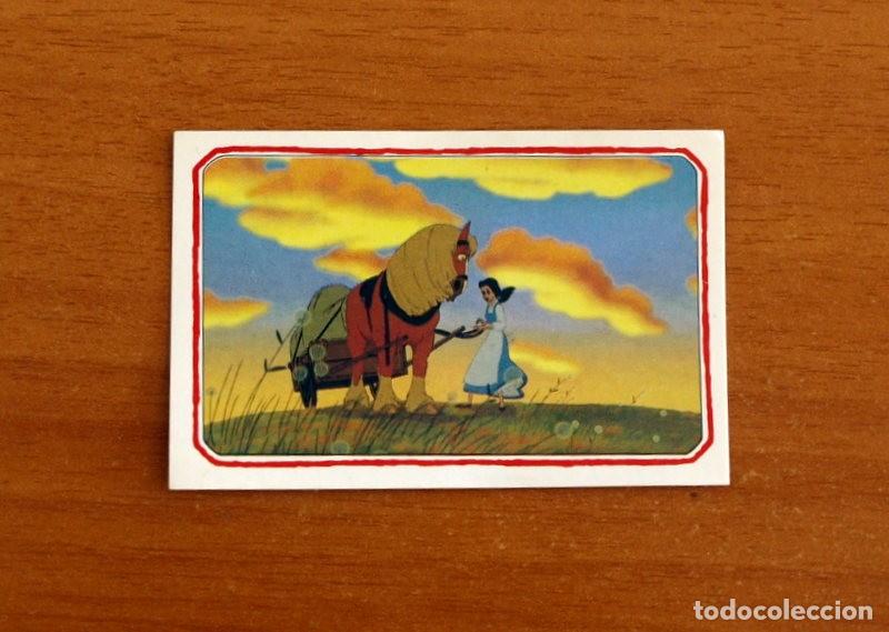 Collectable Antique Stickers: La Bella y la Bestia - N&ordm; 61 - Editorial Panini A&ntilde;o 1992 - Cromo Adhesivo Nunca Pegado