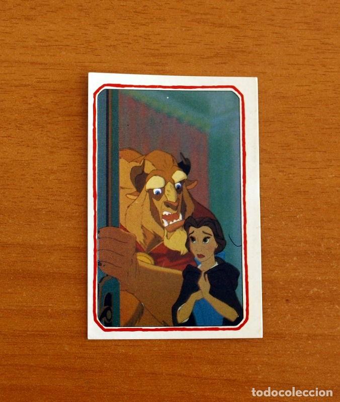Collectable Antique Stickers: La Bella y la Bestia - N&ordm; 67 - Editorial Panini A&ntilde;o 1992 - Cromo Adhesivo Nunca Pegado