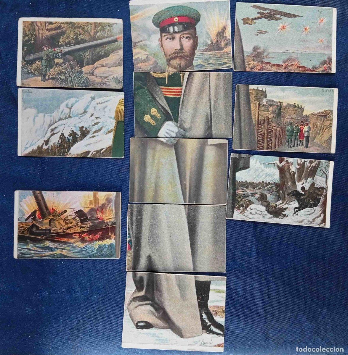 Coleccionismo Cromos antiguos: LOTE CROMOS SUELTOS 3,00&euro;. 1&ordf; PRIMERA GUERRA MUNDIAL. RUSIA. CHOCOLATES JAIME BOIX.