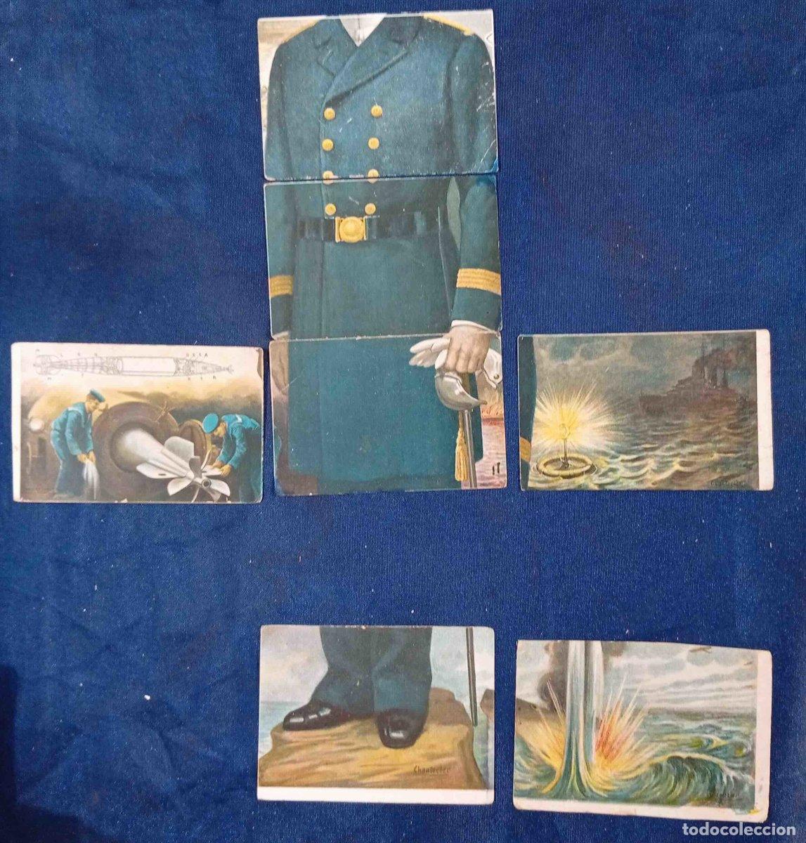 Sammeln alte Sammelbilder: LOTE CROMOS SUELTOS 3,00&euro;. 1&ordf; PRIMERA GUERRA MUNDIAL. SUBMARINOS. CHOCOLATES JAIME BOIX.