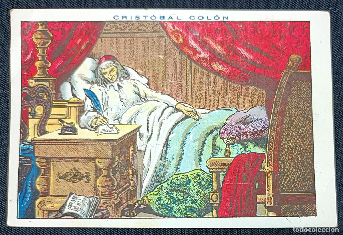 Coleccionismo cromos antiguos: CROMO CRIST&Oacute;BAL COL&Oacute;N N&ordm; 146.CHOCOLATES JUNCOSA - Foto 1