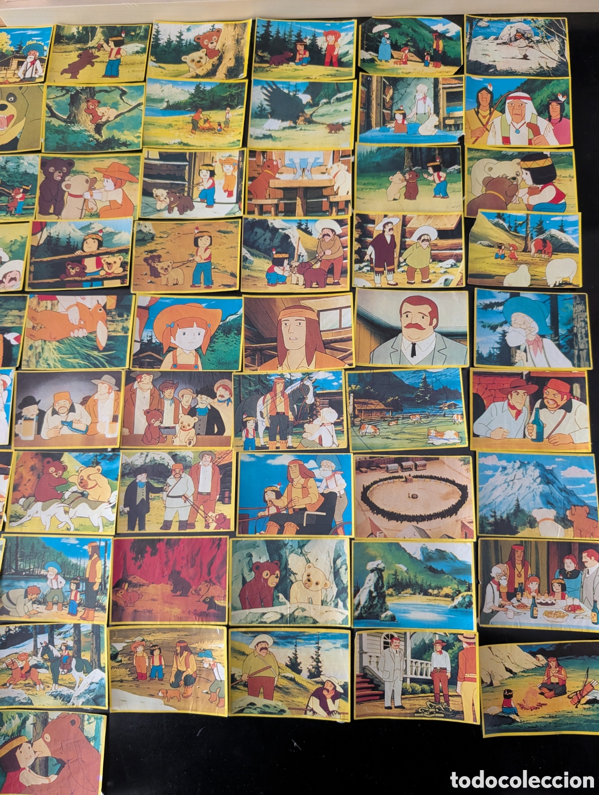 Coleccionismo cromos antiguos: Cromos Jacky el oso de TALLAC Danone - Foto 2
