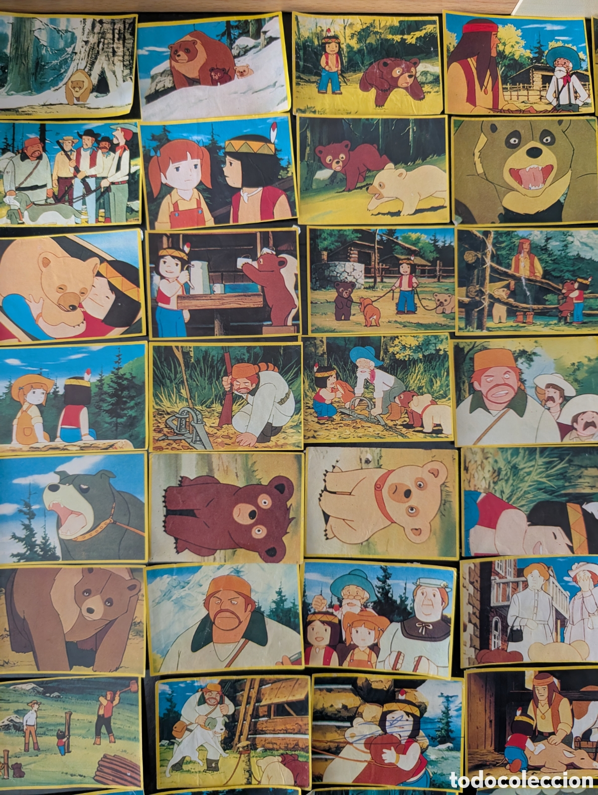 Coleccionismo cromos antiguos: Cromos Jacky el oso de TALLAC Danone - Foto 4