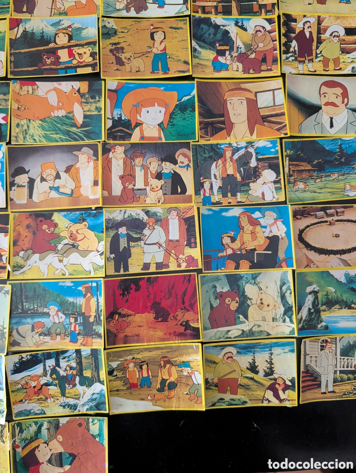 Coleccionismo cromos antiguos: Cromos Jacky el oso de TALLAC Danone - Foto 5