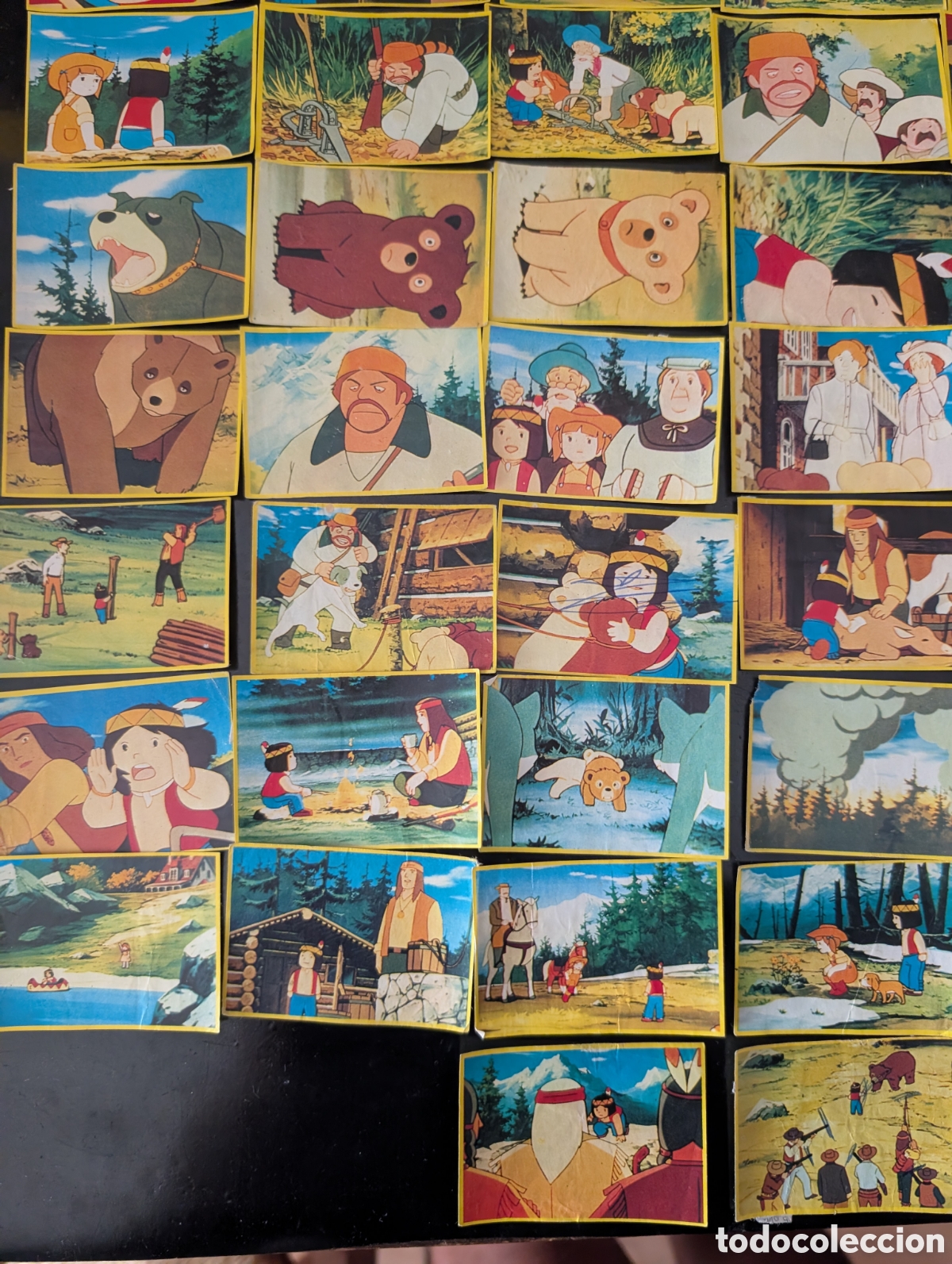 Coleccionismo cromos antiguos: Cromos Jacky el oso de TALLAC Danone - Foto 6