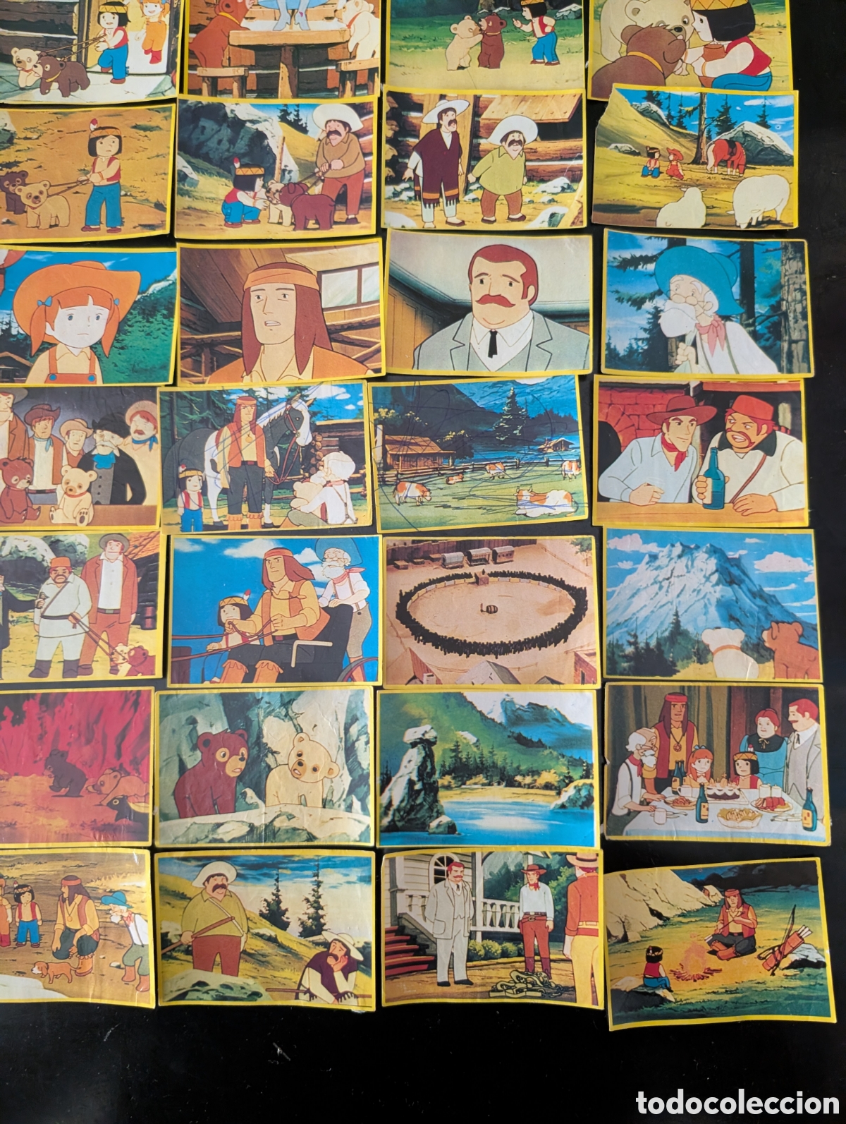 Coleccionismo cromos antiguos: Cromos Jacky el oso de TALLAC Danone - Foto 7