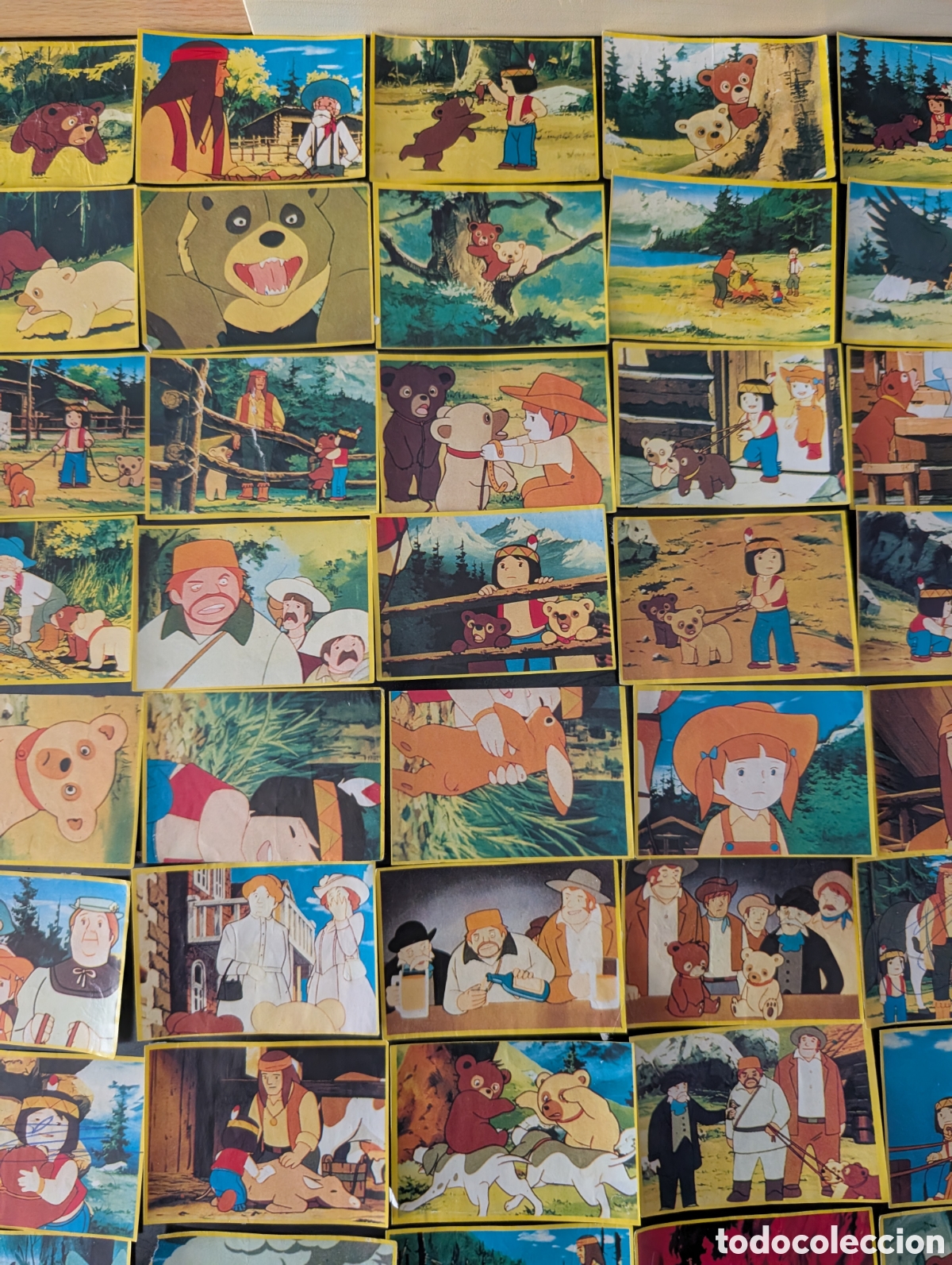 Coleccionismo cromos antiguos: Cromos Jacky el oso de TALLAC Danone - Foto 9