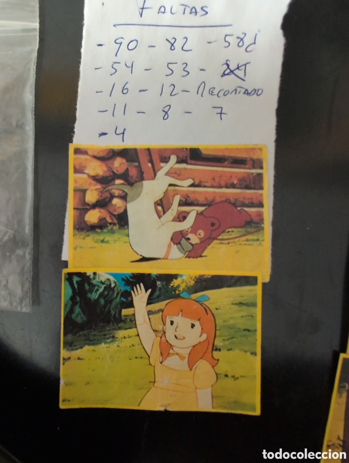 Coleccionismo cromos antiguos: Cromos Jacky el oso de TALLAC Danone - Foto 3