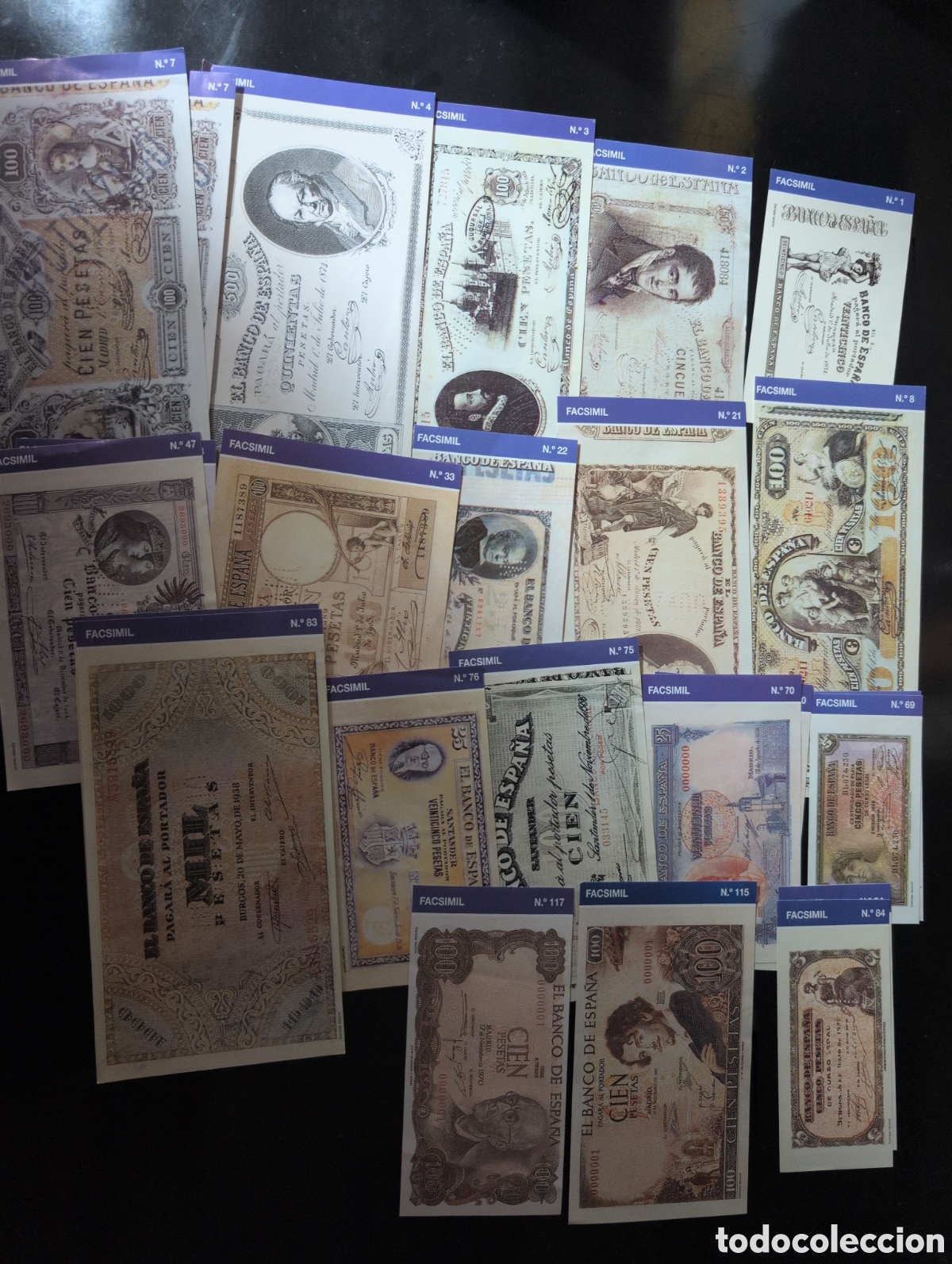 Coleccionismo Cromos antiguos: Cromos billetes Espa&ntilde;a