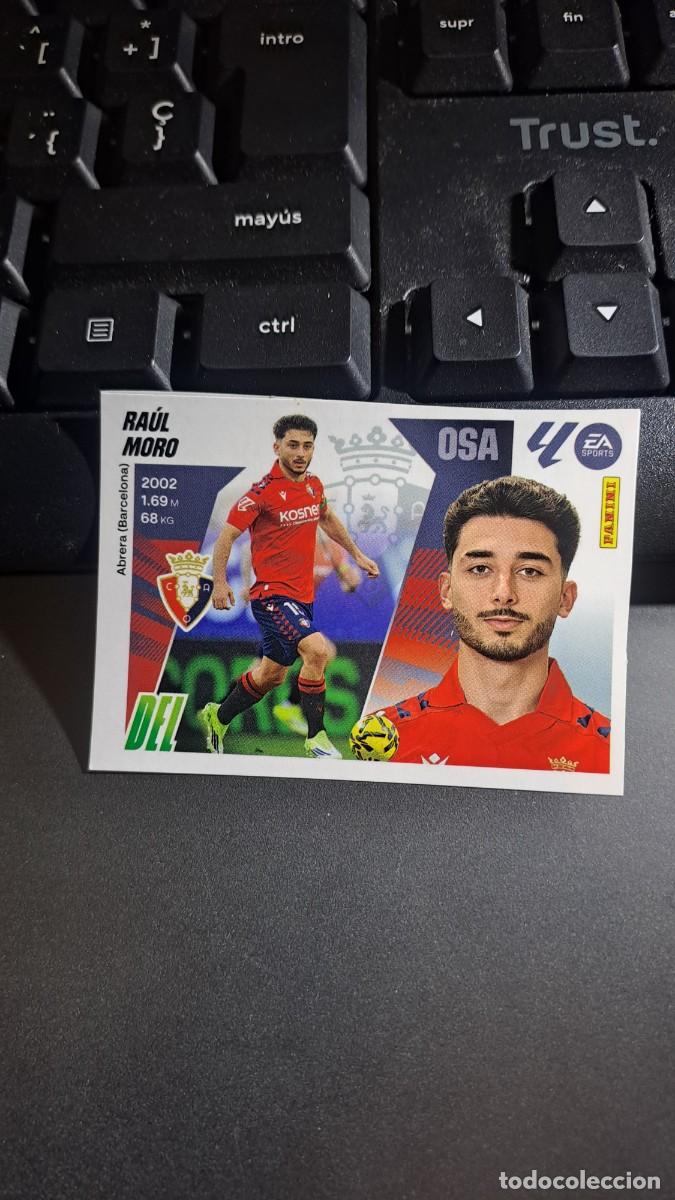 Coleccionismo Cromos antiguos: CROMO RAUL MORO 25 MERCADO DE INVIERNO 25 OSASUNA LIGA 2025 2026 25 26 ESTE PANINI NUNCA PEGADO