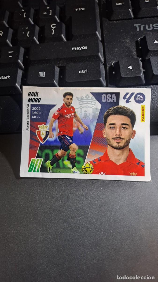 Coleccionismo Cromos antiguos: CROMO RAUL MORO 25 MERCADO DE INVIERNO 25 OSASUNA LIGA 2025 2026 25 26 ESTE PANINI NUNCA PEGADO