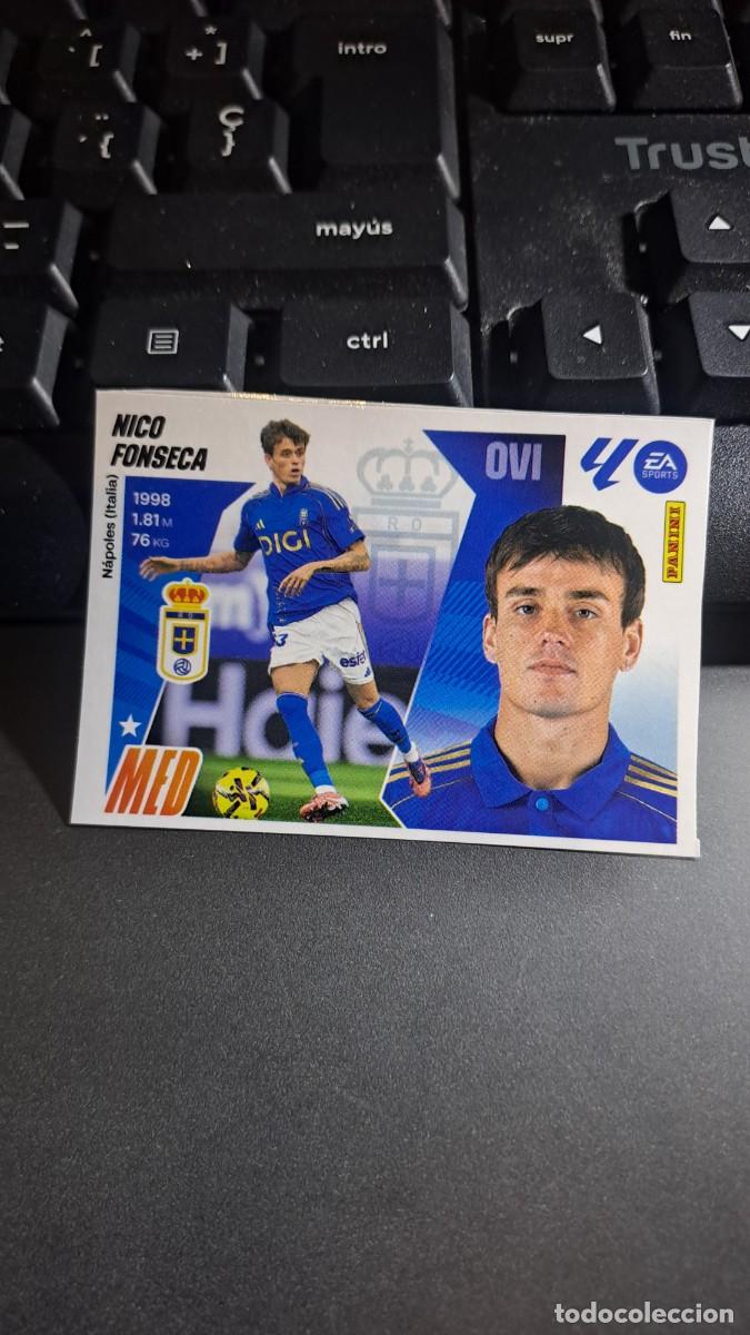 Coleccionismo Cromos antiguos: CROMO NICO FONSECA 26 MERCADO DE INVIERNO 26 OVIEDO LIGA 2025 2026 25 26 ESTE PANINI NUNCA PEGADO