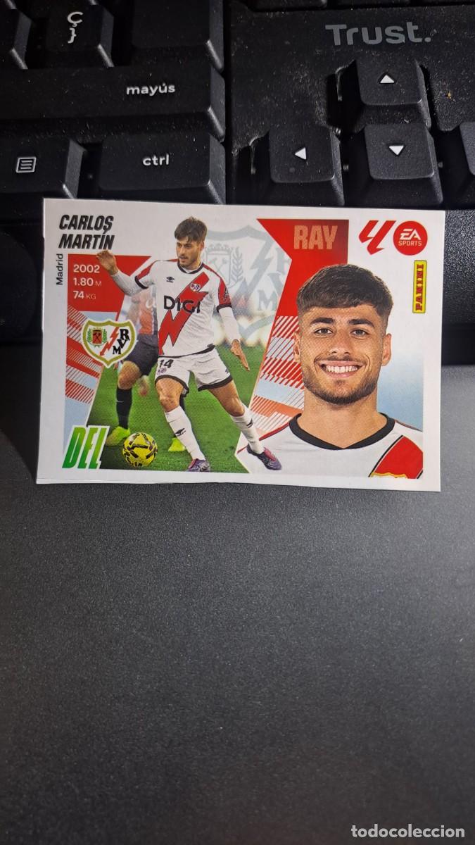 Coleccionismo Cromos antiguos: CROMO CARLOS MARTIN 29 MERCADO DE INVIERNO 29 RAYO VALLECANO LIGA 2025 2026 25 26 ESTE PANINI NUNCA