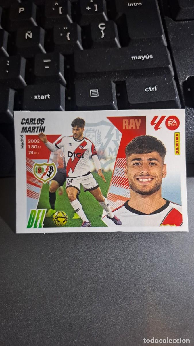 Coleccionismo Cromos antiguos: CROMO CARLOS MARTIN 29 MERCADO DE INVIERNO 29 RAYO VALLECANO LIGA 2025 2026 25 26 ESTE PANINI NUNCA