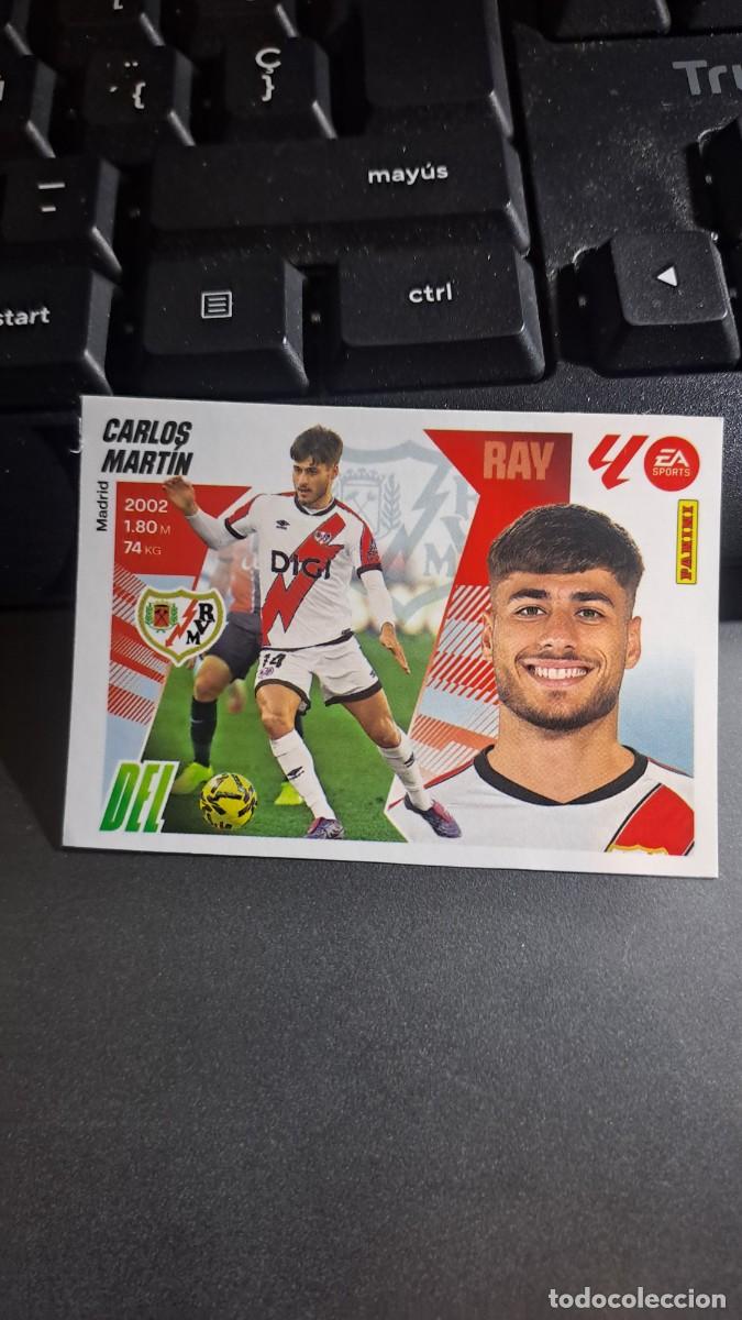 Coleccionismo Cromos antiguos: CROMO CARLOS MARTIN 29 MERCADO DE INVIERNO 29 RAYO VALLECANO LIGA 2025 2026 25 26 ESTE PANINI NUNCA