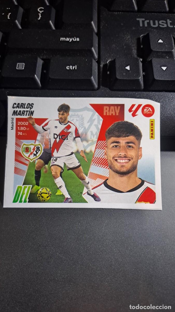 Coleccionismo Cromos antiguos: CROMO CARLOS MARTIN 29 MERCADO DE INVIERNO 29 RAYO VALLECANO LIGA 2025 2026 25 26 ESTE PANINI NUNCA