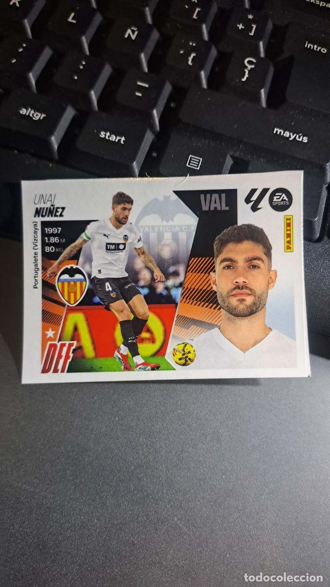 Coleccionismo Cromos antiguos: CROMO NU&Ntilde;EZ 34 MERCADO DE INVIERNO 34 VALENCIA LIGA 2025 2026 25 26 ESTE PANINI NUNCA PEGADO